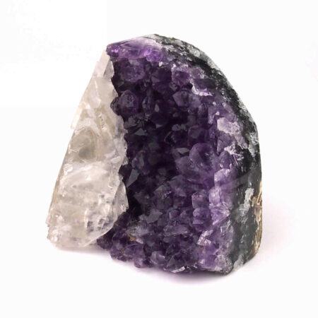 Amethyst Stufe mit Standfläche in sehr schöner Farbe Edelsteine Heilsteine bei Wunderstein24