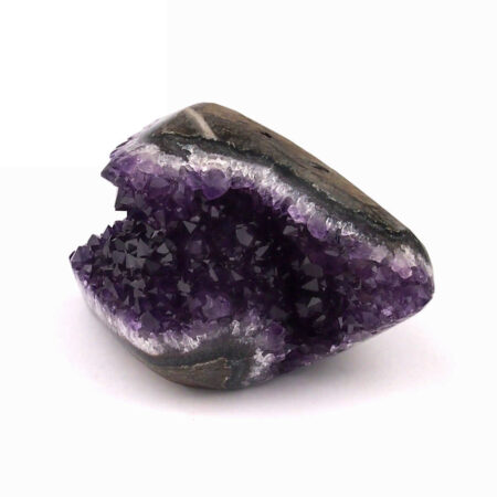 Amethyst Stufe mit Standfläche in sehr schöner Farbe Edelsteine Heilsteine bei Wunderstein24