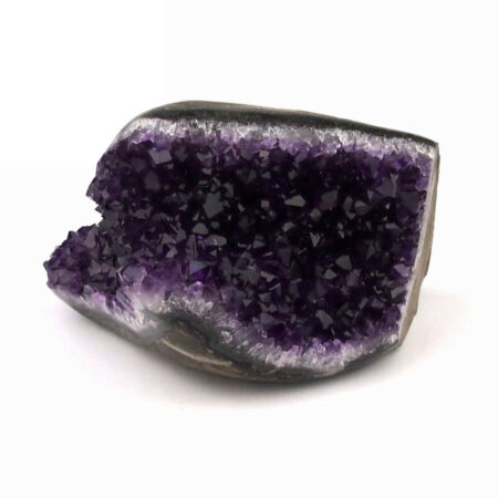 Amethyst Stufe mit Standfläche in sehr schöner Farbe Edelsteine Heilsteine bei Wunderstein24