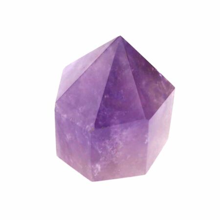 Amethyst Spitze transparent aus Brasilien in schöner Farbe Edelsteine Heilsteine bei Wunderstein24