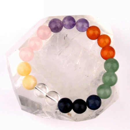 Chakra Ø 10 mm Kugel Edelstein Armband flexibel und dehnbar Edelsteine Heilsteine bei Wunderstein24