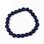 Lapislazuli Ø 8 mm Kugel Edelstein Armband flexibel und dehnbar Edelsteine Heilsteine bei Wunderstein24