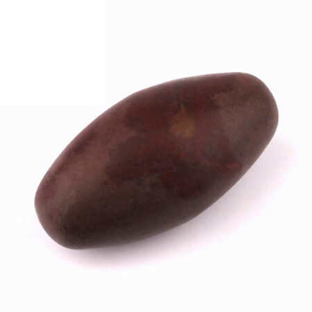 Shiva Lingam Heilstein Länge 79 mm vom Fluß Narmada in Indien Energiestein Edelsteine Heilsteine bei Wunderstein24