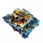 große Wismut (Bismuth) Kristall Stufe in bester Qualität und Farbe Edelsteine Heilsteine bei Wunderstein24