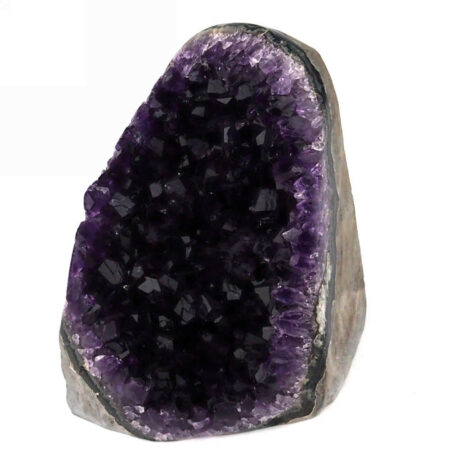 Amethyst Stufe mit poliertem Rand und Standfläche in bester Farbe und Qualität Edelsteine Heilsteine bei Wunderstein24