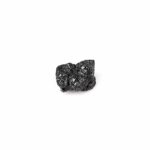 Diamant schwarz Ø ca. 6,5 mm Rohdiamant 1 Karat Brasilien gebohrt Edelsteine Heilsteine bei Wunderstein24