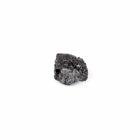 Diamant schwarz Ø ca. 6,5 mm Rohdiamant 1 Karat Brasilien gebohrt Edelsteine Heilsteine bei Wunderstein24