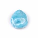 Larimar Handschmeichler | Cabochon in bester Farbe und Qualität Edelsteine Heilsteine bei Wunderstein24