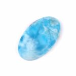 Larimar Handschmeichler | Cabochon in bester Farbe und Qualität Edelsteine Heilsteine bei Wunderstein24