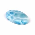 Larimar Handschmeichler | Cabochon in bester Farbe und Qualität Edelsteine Heilsteine bei Wunderstein24