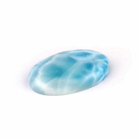 Larimar Handschmeichler | Cabochon in bester Farbe und Qualität Edelsteine Heilsteine bei Wunderstein24