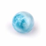 Larimar Kugel handpoliert in bester Farbe und Qualität Edelsteine Heilsteine bei Wunderstein24