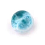 Larimar Kugel handpoliert in bester Farbe und Qualität Edelsteine Heilsteine bei Wunderstein24