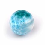 Larimar Kugel handpoliert in bester Farbe und Qualität Edelsteine Heilsteine bei Wunderstein24