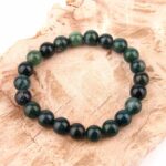 Tigerauge Ø 10 mm Nugget Edelstein Armband flexibel und dehnbar Edelsteine Heilsteine bei Wunderstein24