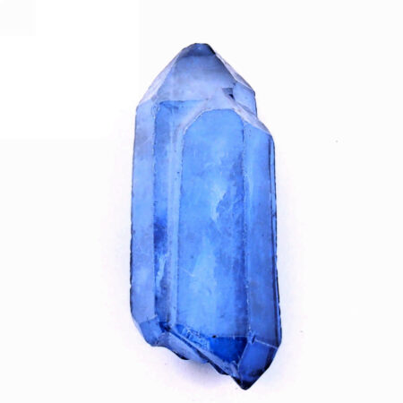 Aqua Angel Aura Bergkristall Spitze blau aus Brasilien Edelsteine Heilsteine bei Wunderstein24