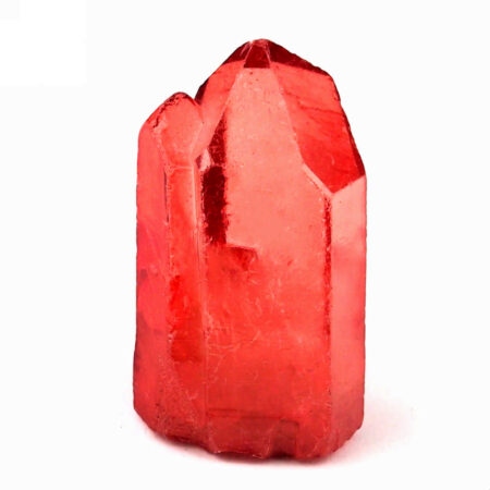 Aqua Angel Aura Bergkristall Spitze rot aus Brasilien Edelsteine Heilsteine bei Wunderstein24