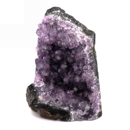 Amethyst Stufe mit Standfläche in schöner Farbe Edelsteine Heilsteine bei Wunderstein24