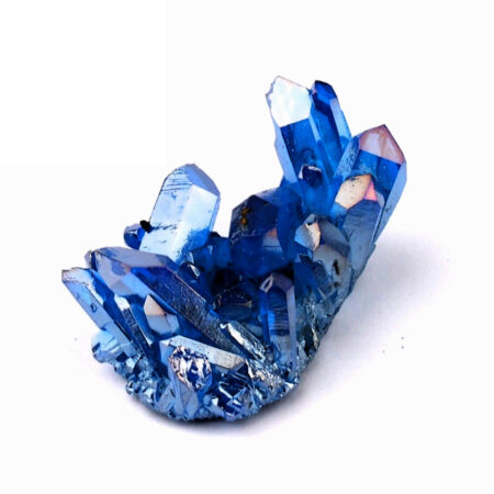 Aqua Angel Aura Bergkristall Stufe blau aus Brasilien Edelsteine Heilsteine bei Wunderstein24