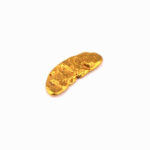 Echtes Goldnugget aus Alaska / USA Ø ca. 11,3 mm / 2,45 Karat Edelsteine Heilsteine bei Wunderstein24