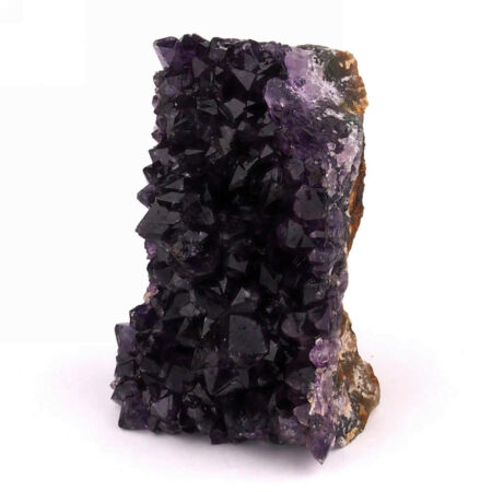 Amethyst Stufe mit Standfläche aus Uruguay in bester Farbe Edelsteine Heilsteine bei Wunderstein24