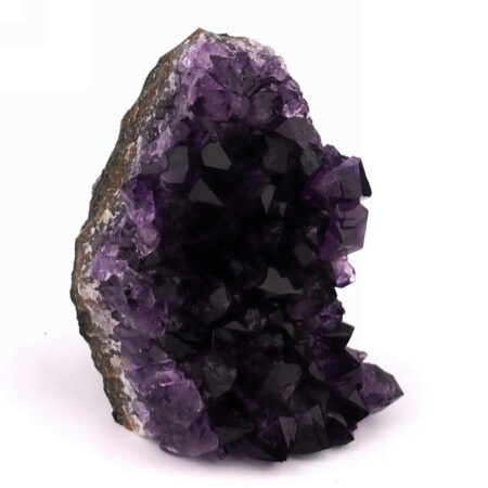 Amethyst Stufe mit Standfläche aus Uruguay in bester Farbe Edelsteine Heilsteine bei Wunderstein24