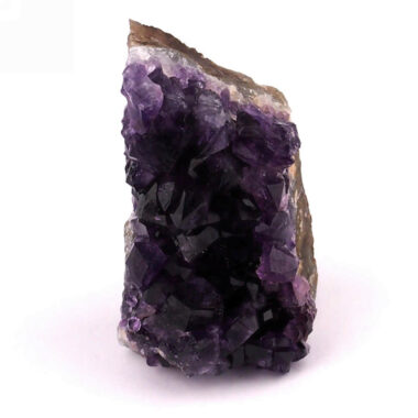 Amethyst Stufe mit Standfläche aus Uruguay in bester Farbe Edelsteine Heilsteine bei Wunderstein24