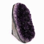 große Amethyst Stufe mit poliertem Rand und Standfläche in Top Farbe und Qualität Edelsteine Heilsteine bei Wunderstein24