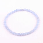 Chalcedon Ø 4 mm Kugel Edelstein Armband flexibel und dehnbar Edelsteine Heilsteine bei Wunderstein24