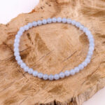 Larimar Ø 5,5 mm Kugel Edelstein Armband flexibel und dehnbar Edelsteine Heilsteine bei Wunderstein24