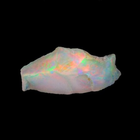 Opal Edelstein roh Ø 30,5 mm | 20,6 Karat Edelopal aus Äthiopien Edelsteine Heilsteine bei Wunderstein24