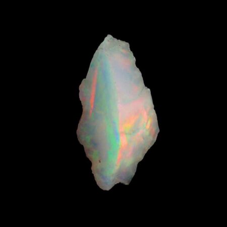 Opal Edelstein roh Ø 30,5 mm | 20,6 Karat Edelopal aus Äthiopien Edelsteine Heilsteine bei Wunderstein24