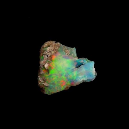 Opal Edelstein roh Ø 20,9 mm | 11,7 Karat Edelopal aus Äthiopien Edelsteine Heilsteine bei Wunderstein24