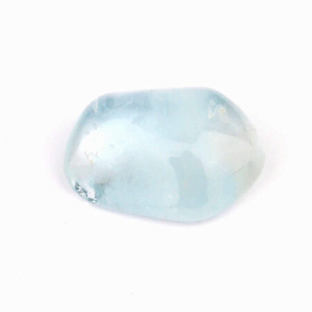 Topas blau Handschmeichler | Trommelstein aus Brasilien in bester Farbe Edelsteine Heilsteine bei Wunderstein24
