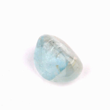 Topas blau Handschmeichler | Trommelstein aus Brasilien in bester Farbe Edelsteine Heilsteine bei Wunderstein24