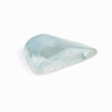 Topas blau Handschmeichler | Trommelstein aus Brasilien in bester Farbe Edelsteine Heilsteine bei Wunderstein24