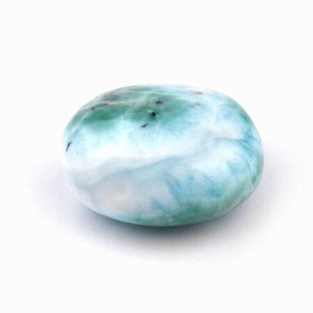 Larimar Handschmeichler | Trommelstein in bester Farbe und Qualität Edelsteine Heilsteine bei Wunderstein24