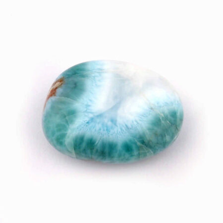 Larimar Handschmeichler | Trommelstein in bester Farbe und Qualität Edelsteine Heilsteine bei Wunderstein24