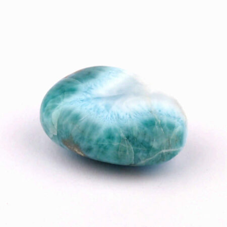 Larimar Handschmeichler | Trommelstein in bester Farbe und Qualität Edelsteine Heilsteine bei Wunderstein24