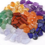 Chakra Trommelsteine Mix – 7 ausgewählte Edelsteine Ø ca. 8 – 15 mm Edelsteine Heilsteine bei Wunderstein24