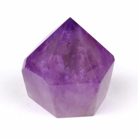 Amethyst Spitze transparent aus Brasilien in schöner Farbe Edelsteine Heilsteine bei Wunderstein24