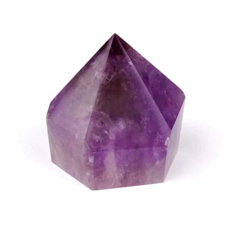 Amethyst Spitze transparent aus Brasilien in schöner Farbe Edelsteine Heilsteine bei Wunderstein24