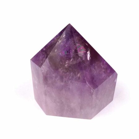 Amethyst Spitze transparent aus Brasilien in schöner Farbe Edelsteine Heilsteine bei Wunderstein24