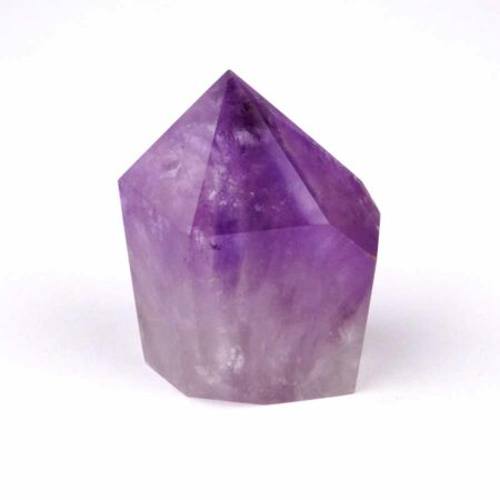 Amethyst Spitze transparent aus Brasilien in schöner Farbe Edelsteine Heilsteine bei Wunderstein24