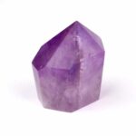 Amethyst Spitze transparent aus Brasilien in schöner Farbe Edelsteine Heilsteine bei Wunderstein24