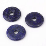 Lapislazuli Donut Anhänger Ø 30 mm Edelsteine Heilsteine bei Wunderstein24