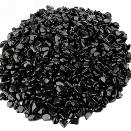 Obsidian Trommelsteine schwarz Ø ca. 8 – 12 mm zum Top-Preis Edelsteine Heilsteine bei Wunderstein24