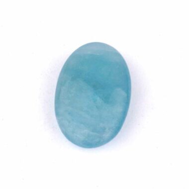 Aquamarin Cabochon | Handschmeichler aus Brasilien in einzigartiger Qualität und Farbe Edelsteine Heilsteine bei Wunderstein24