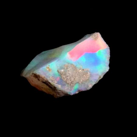 Opal Edelstein roh Ø 21,2 mm | 11,55 Karat Edelopal aus Äthiopien Edelsteine Heilsteine bei Wunderstein24