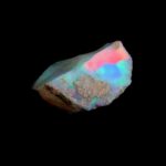 Opal Edelstein roh Ø 21,2 mm | 11,55 Karat Edelopal aus Äthiopien Edelsteine Heilsteine bei Wunderstein24